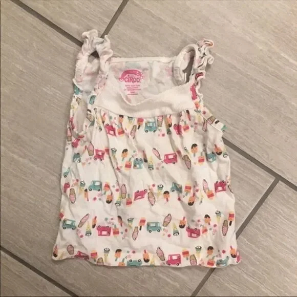 24 Month Ice Cream Tank Top Circo Summer - Picture 3 of 5